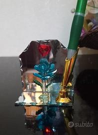 Porta penna da scrivania vintage particolare 