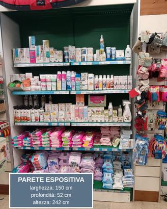 scaffalatura per negozio
