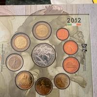 Monete serie divisionali euro , anche con argento