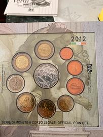 Monete serie divisionali euro , anche con argento