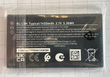 Batteria BL-L5H 1450mAh 3.7V Nuova