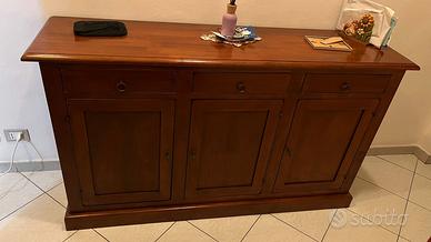 credenza legno massello 