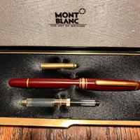 Stilografica Mont Blanc Meisterstück bordaux