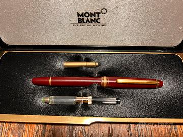Stilografica Mont Blanc Meisterstück bordaux