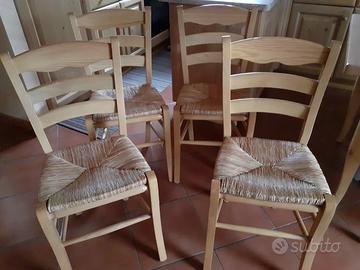 Sedie in legno 