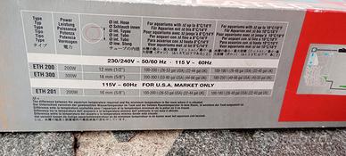 Riscaldatore esterno per acquario