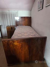 LETTO SINGOLO MATERASSO E RETE