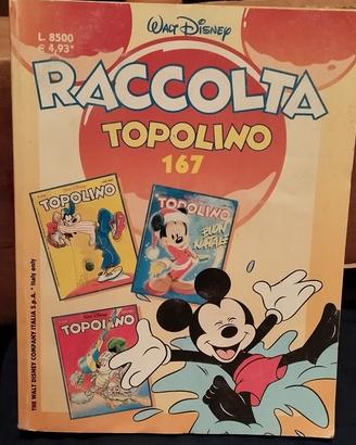 Topolino Disney raccolta n. 167