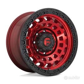 Cerchi in lega 17" FUEL ZEPHYR D632 / CANDY RED W