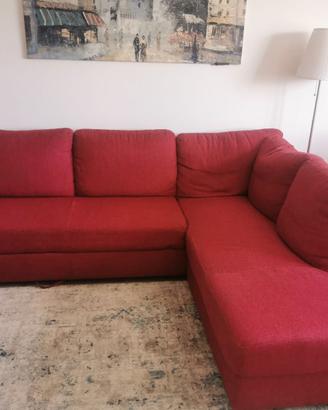 Divano letto con penisola