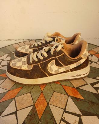 Nike Cortez in Pelle Marrone

