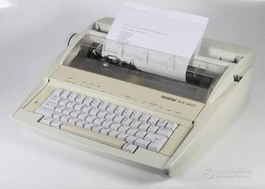 Macchina da scrivere elettrica Brother AX-410