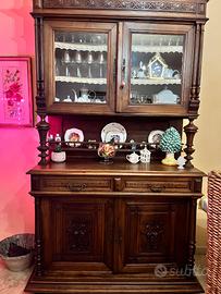 Vetrina stile 800 siciliano originale