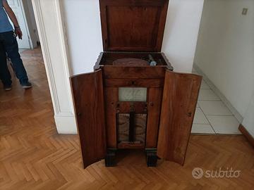 mobile radio-giradischi d'epoca