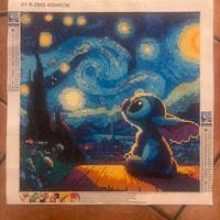 Stitch sotto la Notte Stellata