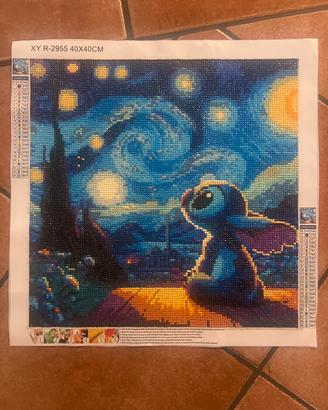 Stitch sotto la Notte Stellata