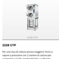 2228 gtp , forno a vapore a pressione di qualita'