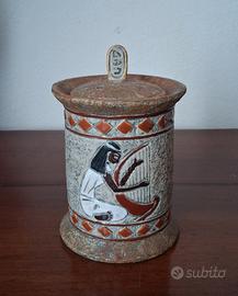 Barattolo metà 1900, vintage, Bresciani, ceramica