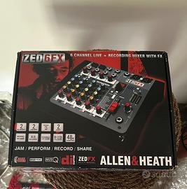 Mixer audio analogico-ALLEN & HEATH ZED-6FX