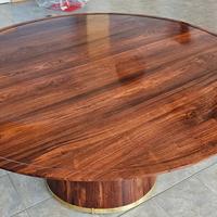 Tavolo Rotondo in Palissandro