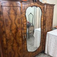 Stanza da letto + lampadario coordinato e 6 sedie