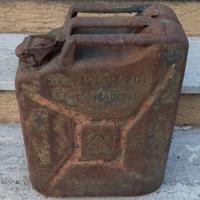 Tanica benzina seconda guerra mondiale