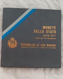 Monete Repubblica San Marino serie 1977