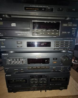 stereo hi fi sony  completo 