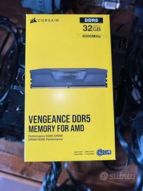 RAM DDR5 CORSAIR VENGEANCE 32GB (2x16GB) 6000Mhz