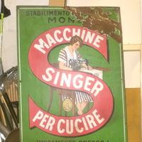 Insegna originale Singer 