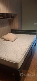 letto matrimoniale alla francese con materasso 
