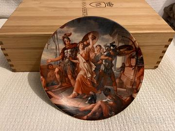 Piatto collezione Seltmann Weiden - Ratto di Elena