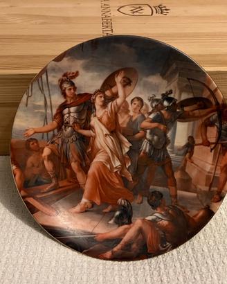 Piatto collezione Seltmann Weiden - Ratto di Elena