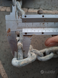 Ancora 10 Kg con 25 mt di catena