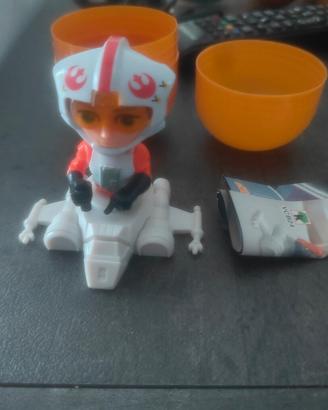luke skywalker star wars kinder sorpresa maxi