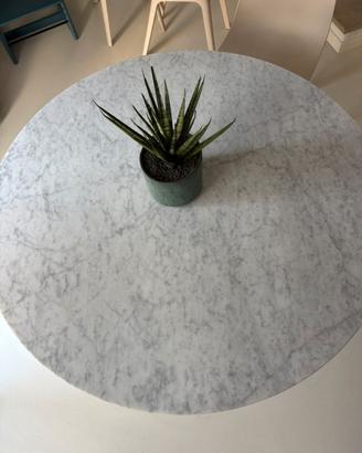 Tavolo in marmo carrara  Saarinen