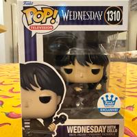 Funko pop wednesday with cello