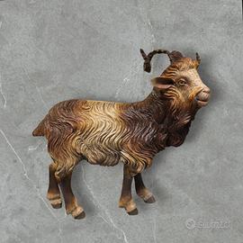 Caprone Capra Pecora Animale Pastore x Presepe 