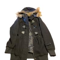 giacca pelliccia cappuccio felpa cappotto vintagee