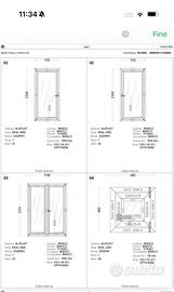 Infissi nuovi mai montati