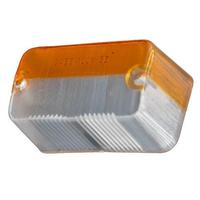 Vetro freccia Ape 50 prima serie bianco arancio