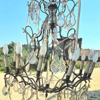 lampadario di cristallo