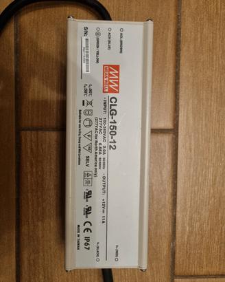 Alimentatore Mean Well HLG-150H-24B 12V 11A