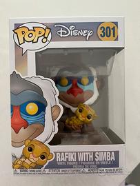 Funko pop Rafiki&Simba