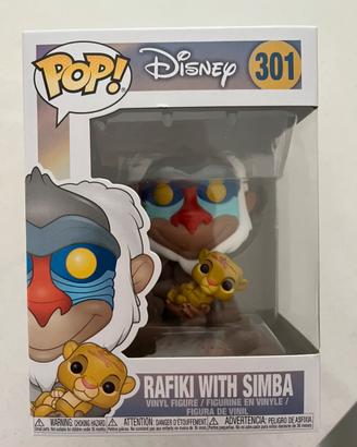 Funko pop Rafiki&Simba