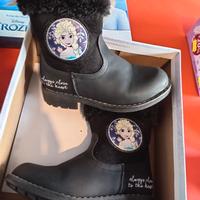 stivaletti con pelo frozen