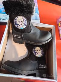 stivaletti con pelo frozen