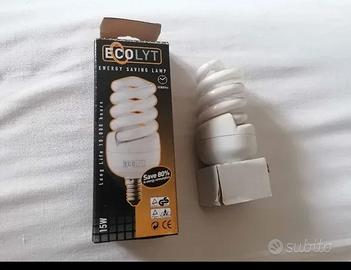 Lampadine Ecolyt a luce bianca nuove