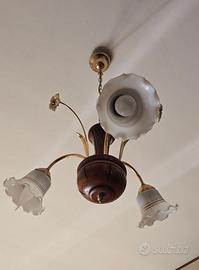 Lampadario Classico con 3 Punti Luce
