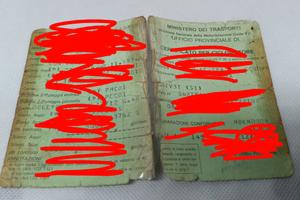 Piaggio Si epoca libretto originale 